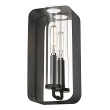 Golden 2090-WSC NB - Wry Lighting Skye 1-light Wall Sconce in Natural Black